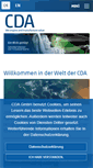 Mobile Screenshot of cda.de