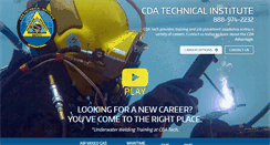 Desktop Screenshot of cda.edu