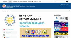 Desktop Screenshot of cda.gov.ph